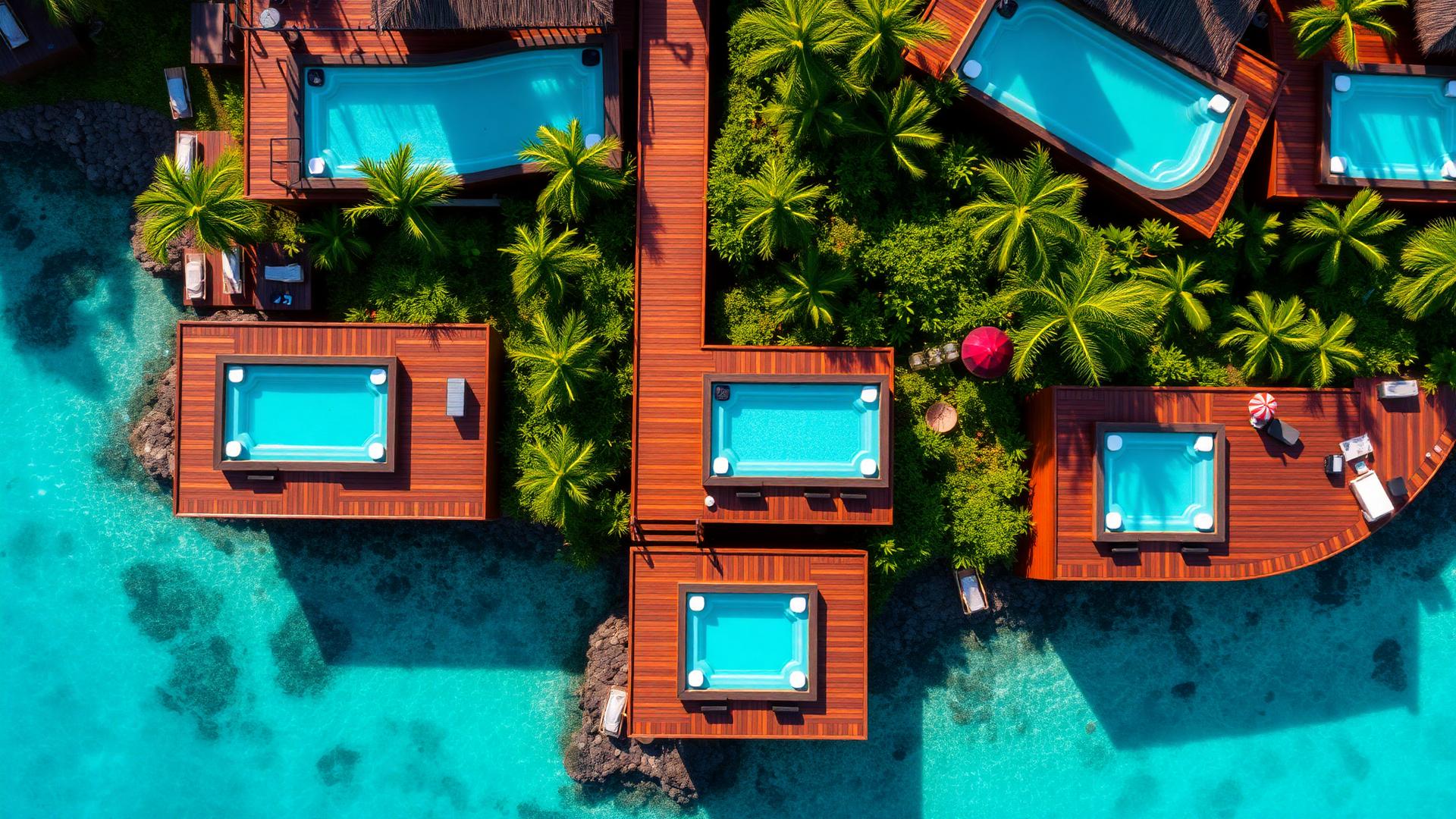 Luxury jacuzzi experience